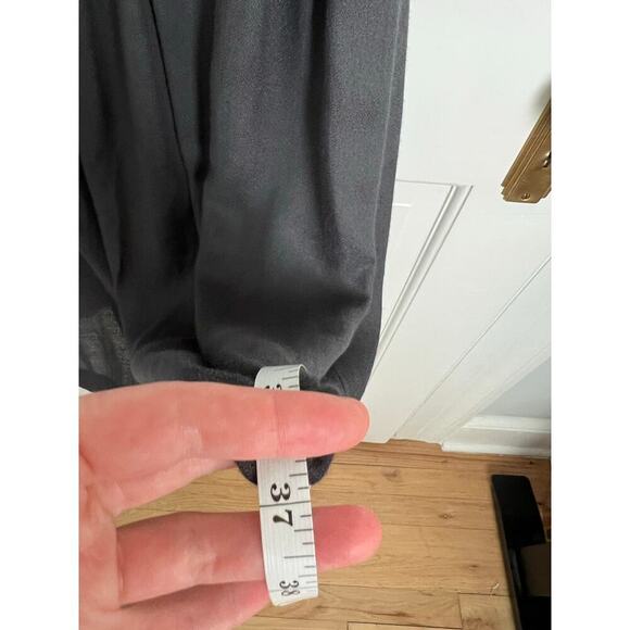 French Connection Y2K Beaded Mini Dress Women's 0 Dark Gray Grecian Style V Neck - Picture 14 of 14